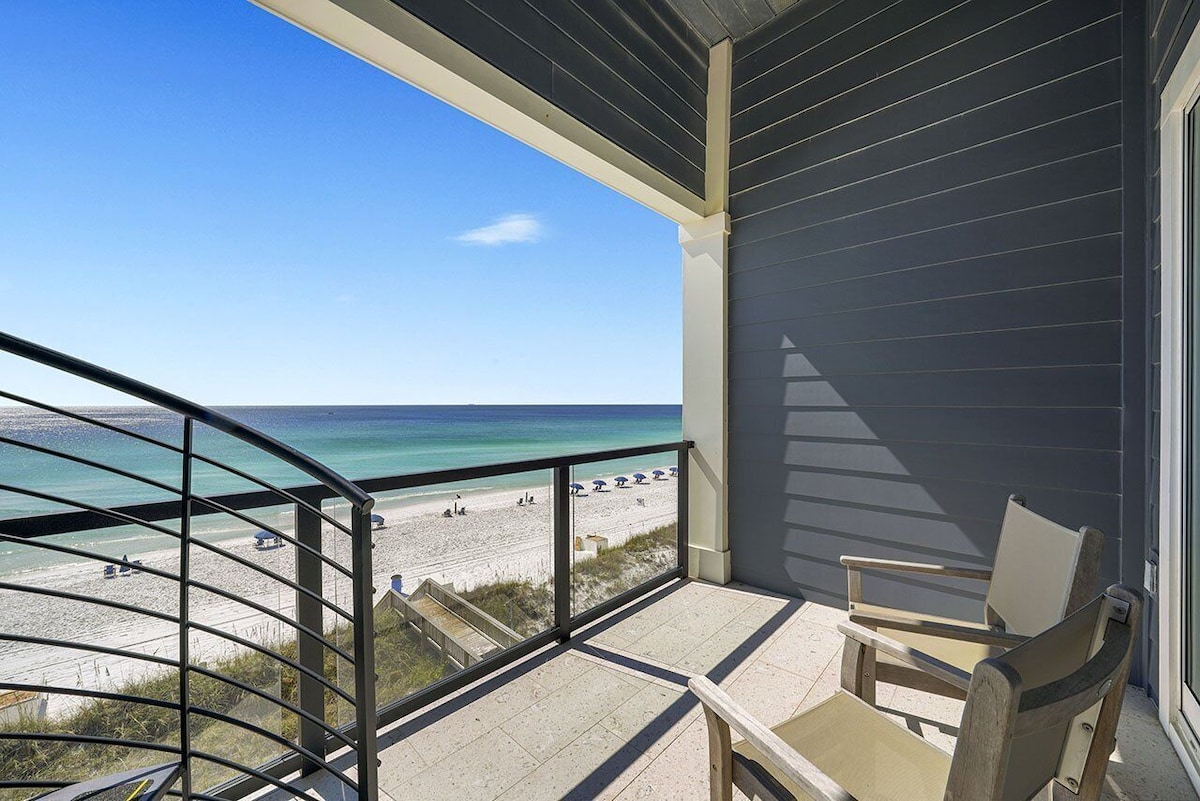 Photo 22 of Esmeralda- Pet-Friendly Beachfront with Ocean Views, Rooftop Private Pool & Theater