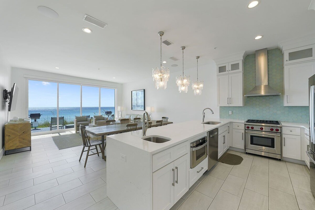 Photo 6 of Esmeralda- Pet-Friendly Beachfront with Ocean Views, Rooftop Private Pool & Theater