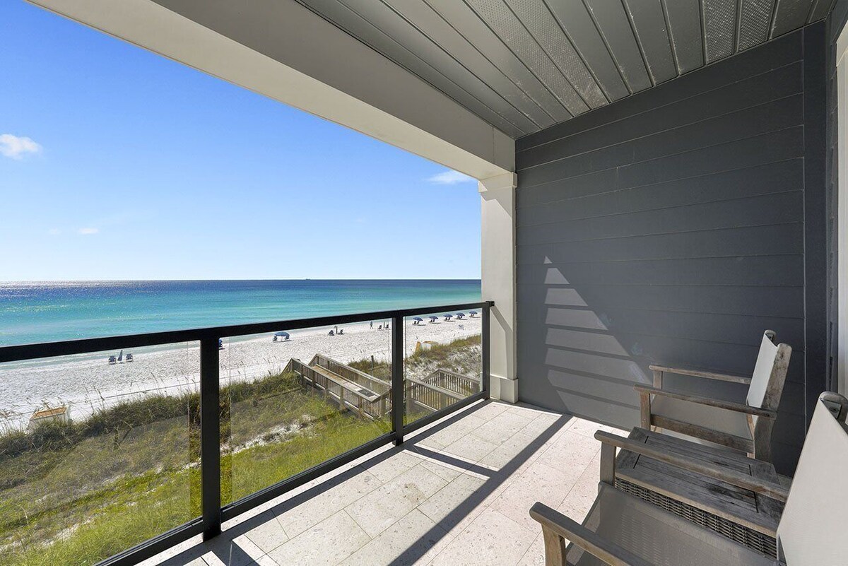 Photo 17 of Esmeralda- Pet-Friendly Beachfront with Ocean Views, Rooftop Private Pool & Theater