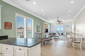 Dining - Sea Monster, East. Pool. Extra fridges. Lots of space. And right on the beach! (Gulf Shores)