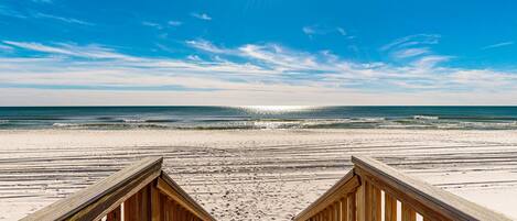 Ubicación a pie de playa