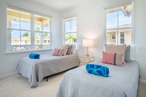 3 bedrooms, iron/ironing board, travel crib, WiFi