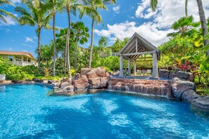 Pool - Nihilani Family Condo 33A, Townhome Style, Close to Pool (Princeville)