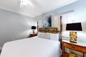 1 bedroom, iron/ironing board, internet, bed sheets