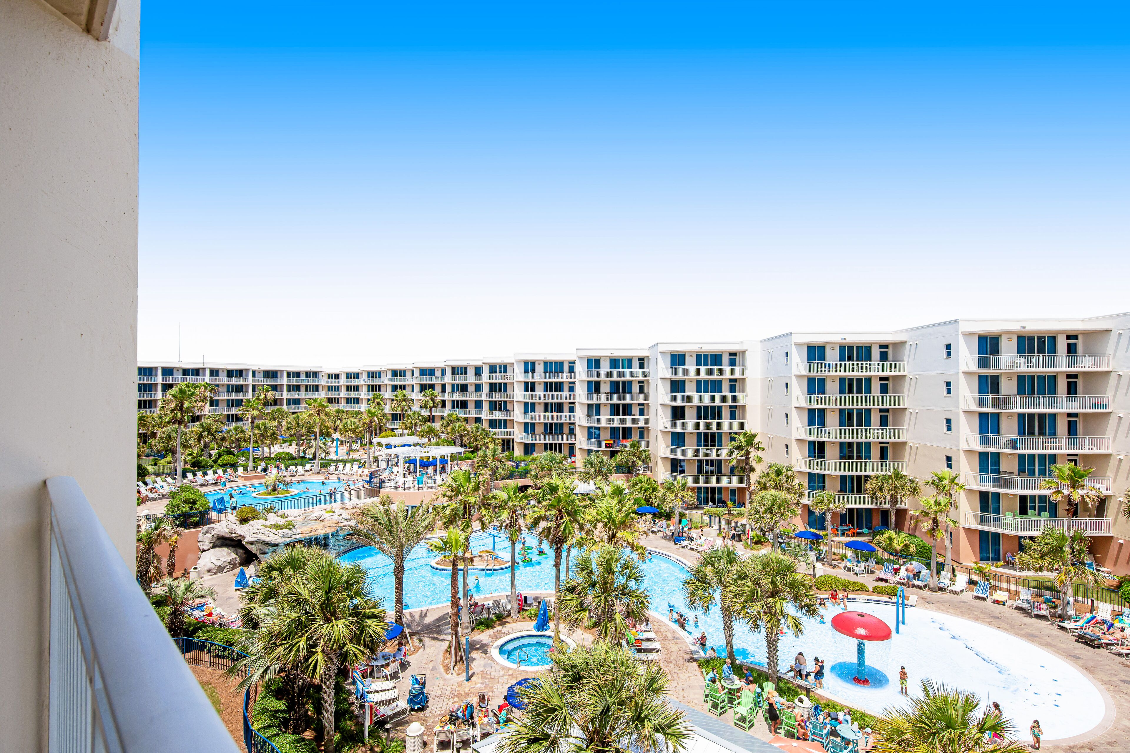 Una piscina riscaldata