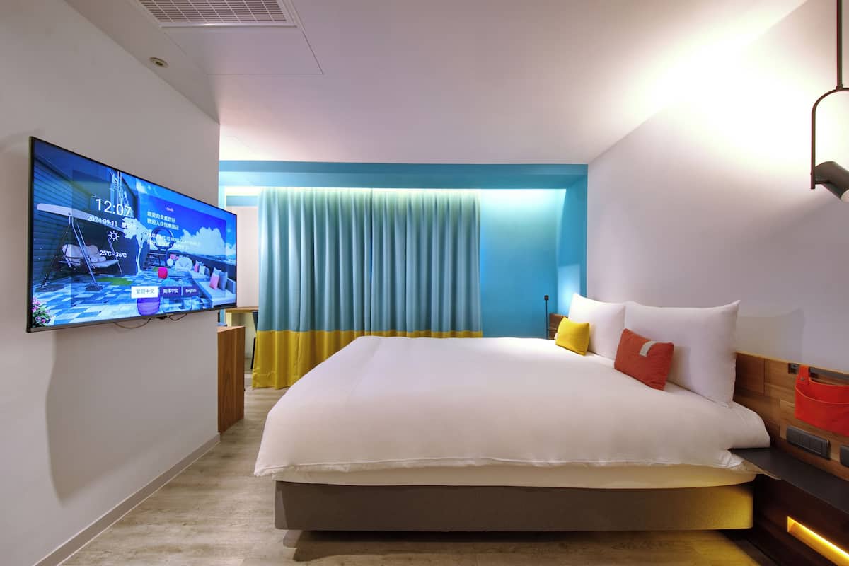 Ropa de cama de alta calidad, cubrecamas y sistema de insonorización