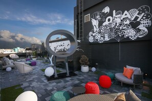 Terrace/patio - Olah Poshtel Hualien Zhongfu (Hualien City)