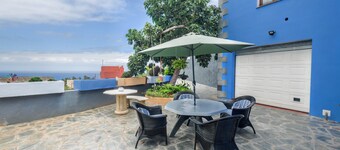 Holiday Home “Casa las Cañas” with Mountain View, Sea View, Pool and Terrace