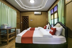 Kamar Twin Deluks | Meja kerja, Wi-Fi gratis, dan seprai linen