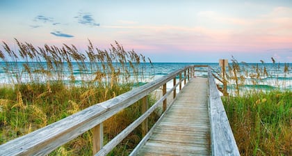 Spacious Oceanfront Retreat | 5 Decks, Dog Friendly, Steps to Beach