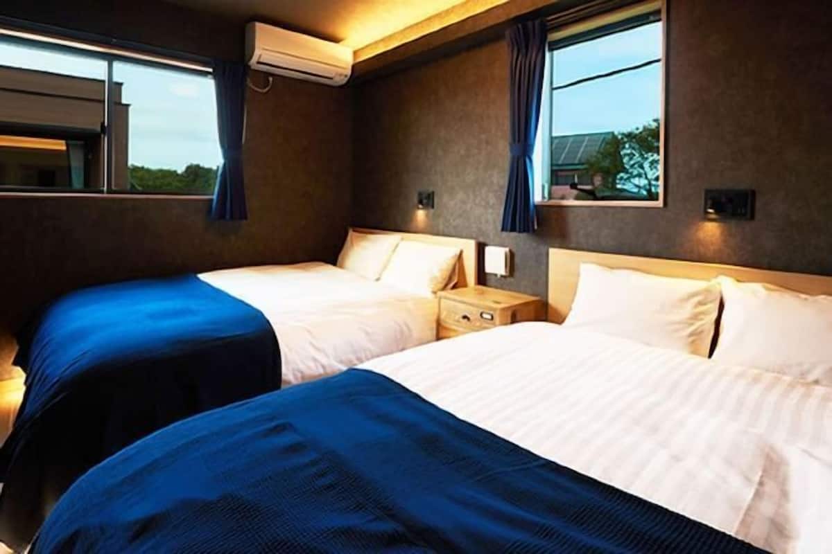 3 chambres, literie de qualité supérieure, couette en duvet d'oie