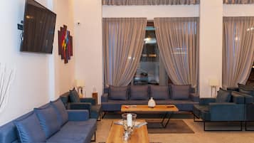 Sala de estar en el lobby