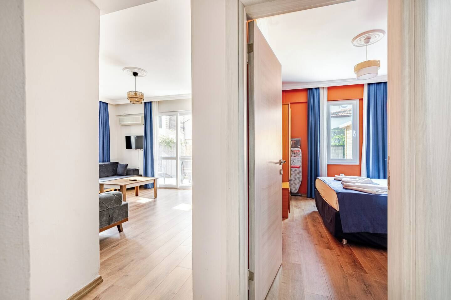 Apartment, 2 Bedrooms | Premium bedding, individually decorated, desk, soundproofing