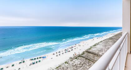 Spacious Gulf Front Condo with Private W/D and Shared Pool