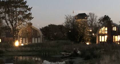 Beautiful new dune villa by the sea with sauna