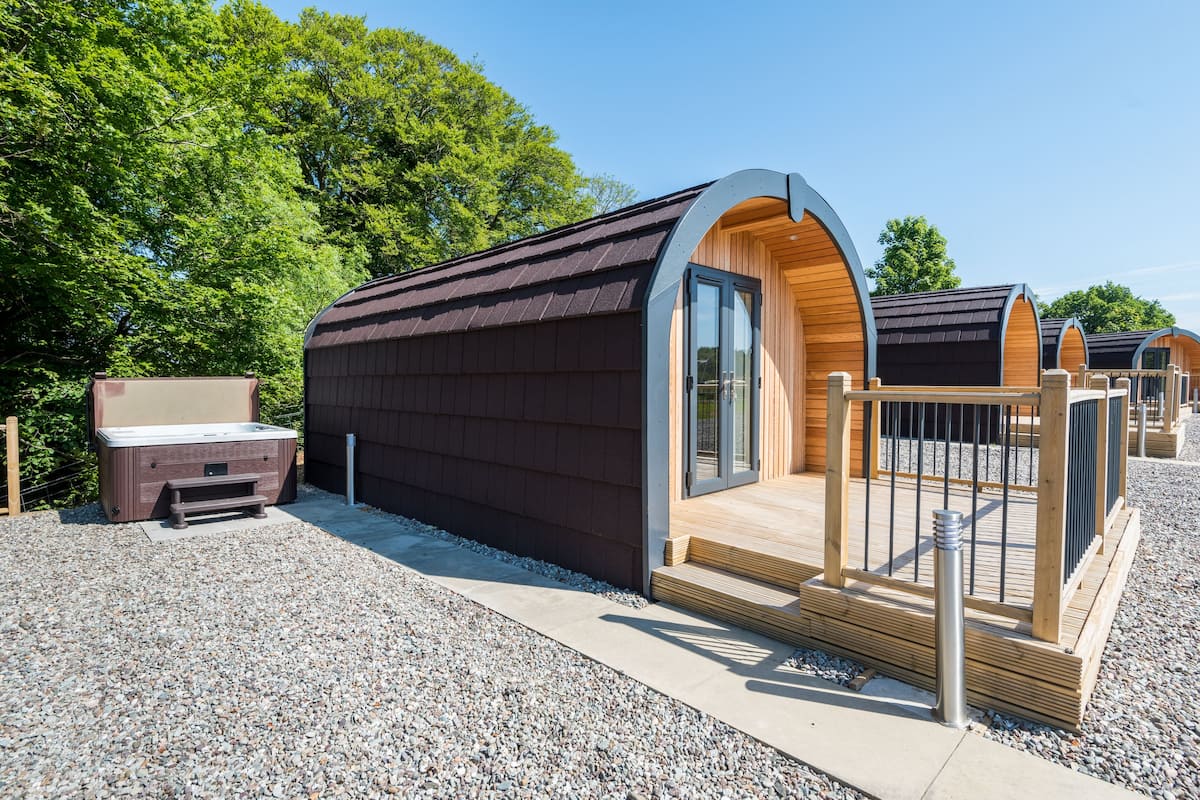 Cabin, 1 Bedroom (Private Hot Tub) | In-room dining