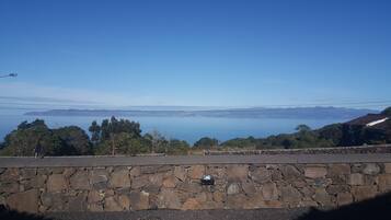 Vue depuis lâhĂ©bergement