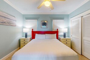 1 bedroom, iron/ironing board, Internet, bed sheets