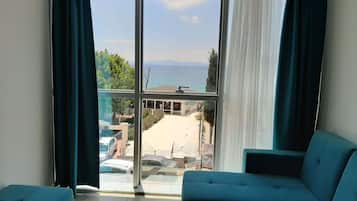 Apartment, 1 Schlafzimmer, Meerblick | Ausblick vom Zimmer