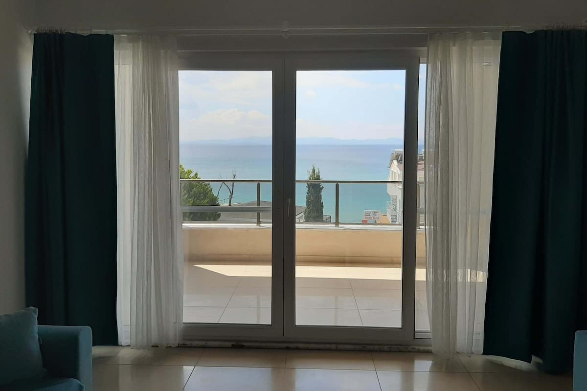 Family Apartment, 1 Bedroom, Sea View | Terrace/patio