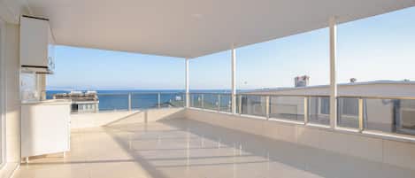 Penthouse, 2 Schlafzimmer, Meerblick | Terrasse/Patio