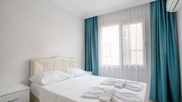 Apartamento, 1 quarto, vista para o jardim | Roupas de cama premium, Wi-Fi de cortesia, roupa de cama