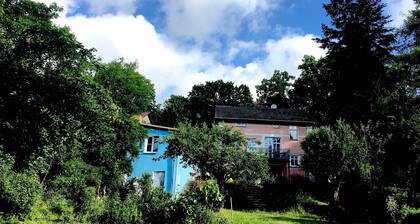 Garden house with sauna directly on the Buckowsee