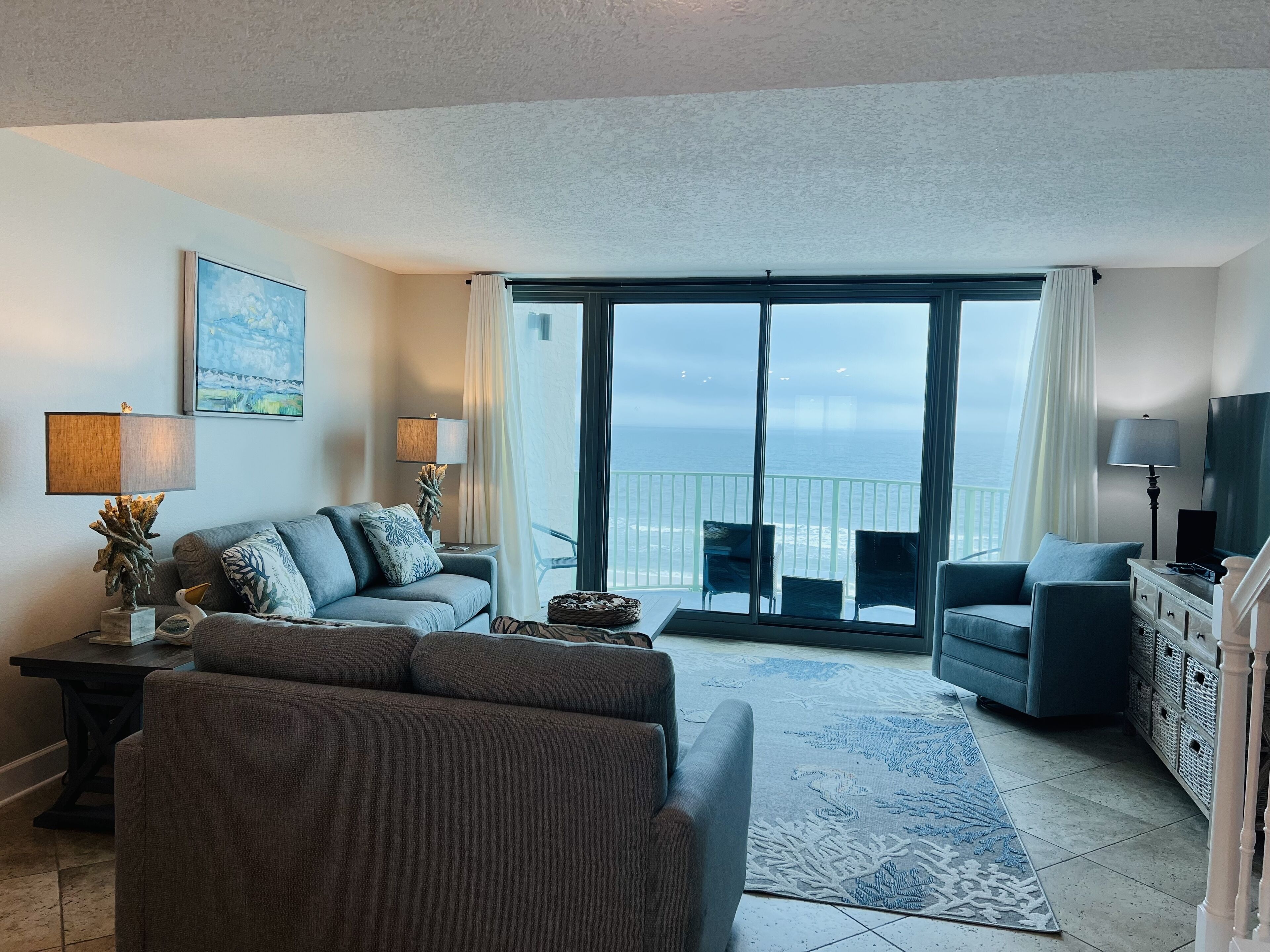 TV, DVD player, video library