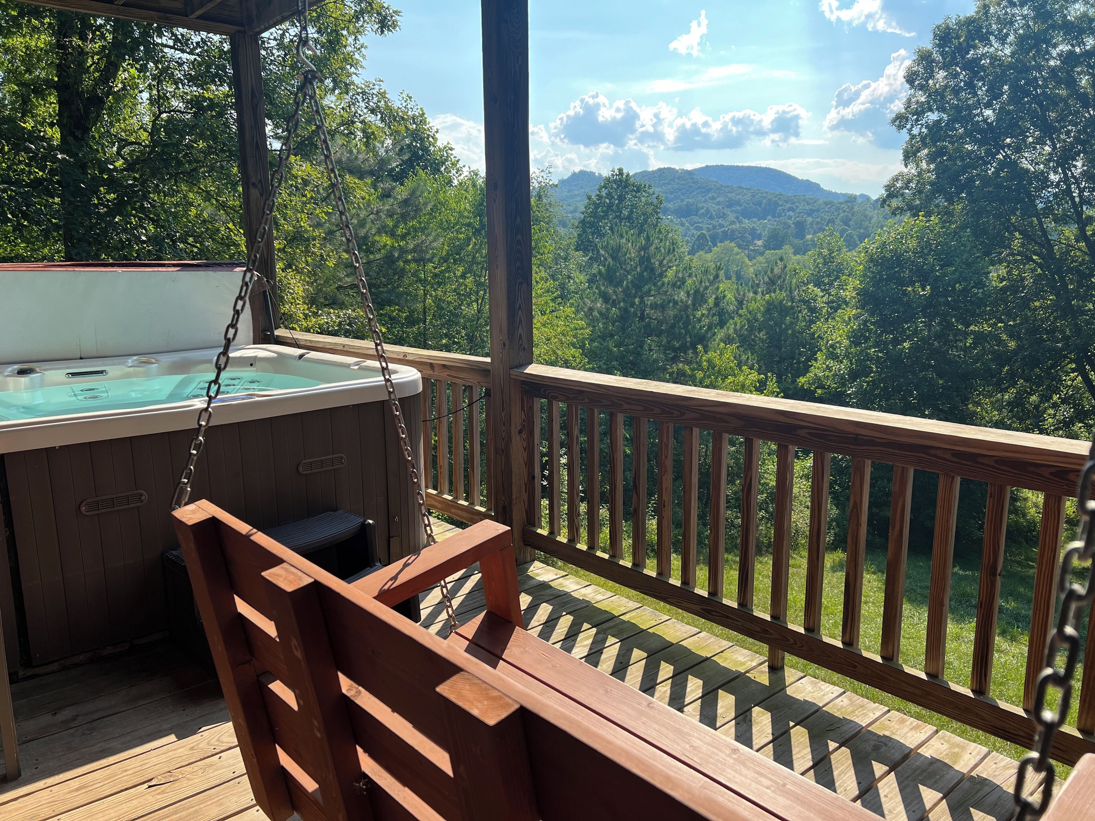 Bain à remous extérieur