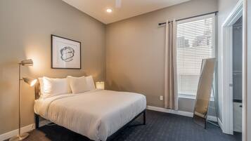 1 habitación y ropa de cama de alta calidad