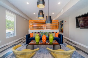 Sala de estar en el lobby