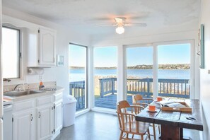 Fridge, microwave, oven, stovetop - Waterfront amazing views near beaches! (Eastham)