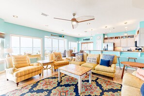 TV, DVD player, video library