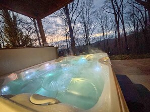 Idromassaggio all'aperto