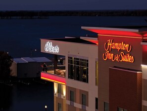A hotel named 'Olive's' with a 'Hampton Inn & Suites' sign. - Hampton Inn & Suites Erie Bayfront (Erie)