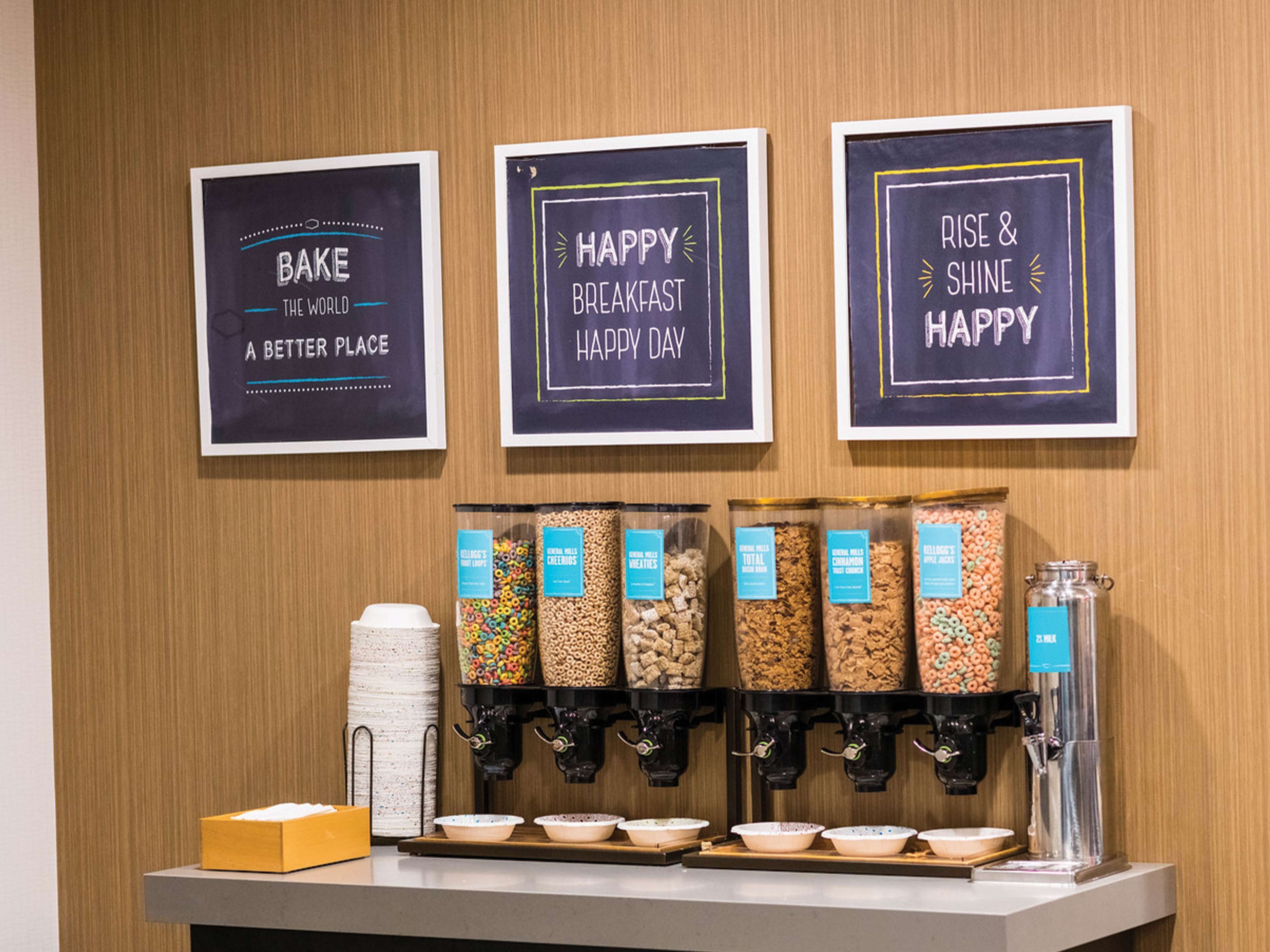 free daily on-the-go breakfast