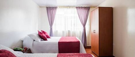 1 chambre, fer et planche Ă repasser, Wi-Fi, literie fournie