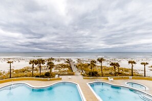 Pool - Condo W/ Partial Gulf View Onsite Pools, Fitness Center, Dry Sauna (Pensacola Beach)