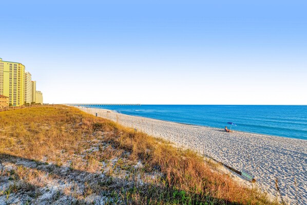 Beach nearby