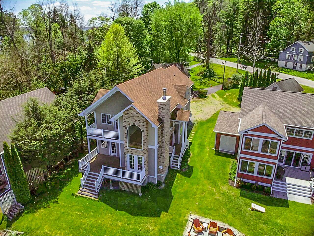 Beautiful home in protected cove on Keuka Lake!