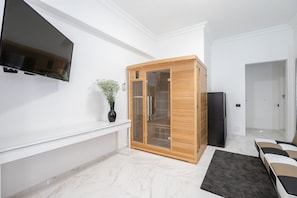 Behandlungsräume für Paare, Sauna