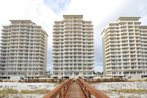 Exterior - First-Floor Gulf Front Condo with Shared Pool & Hot Tub (Navarre Beach)