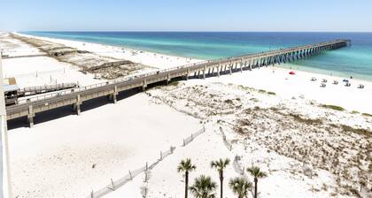 First-Floor Gulf Front Condo with Shared Pool & Hot Tub