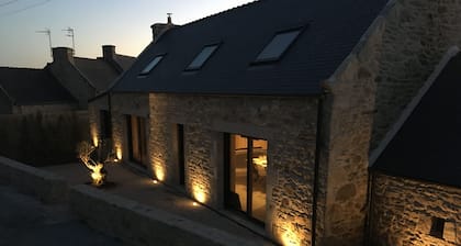 Gîte de Ty Nevez, Brittany (Santec) spa, 300 m from the beach.