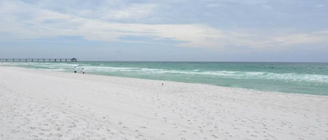 Accommodatie ligt op het strand