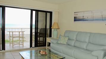 Smart TV, DVD player, video library, stereo