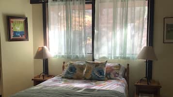 1 bedroom, iron/ironing board, Internet, bed sheets