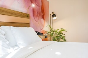 1 bedroom, premium bedding, down duvets, in-room safe