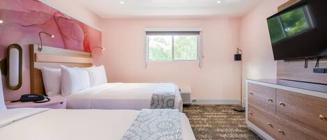 1 chambre, literie de qualité supérieure, couette en duvet d'oie