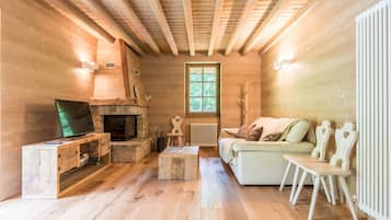 Fernseher, Kamin, Videospielkonsole